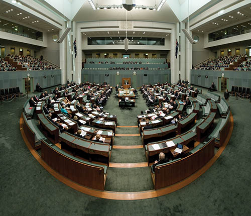 Parliament House Australia, House of Reps Canberra, Senate