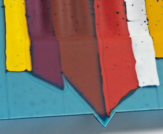 Judi Elliott glass art photo by Rob Little