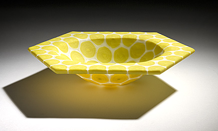 Klaus Moje glass art photo by Rob Little